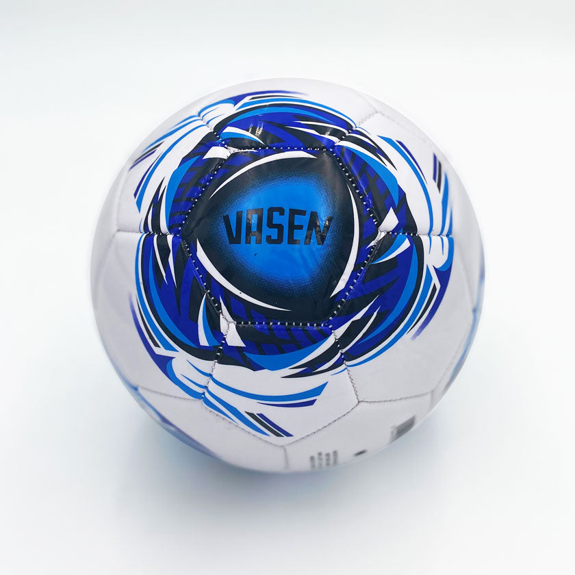 Bal??n de Futbol Vasen Klose Blanco-Azul Talla 3