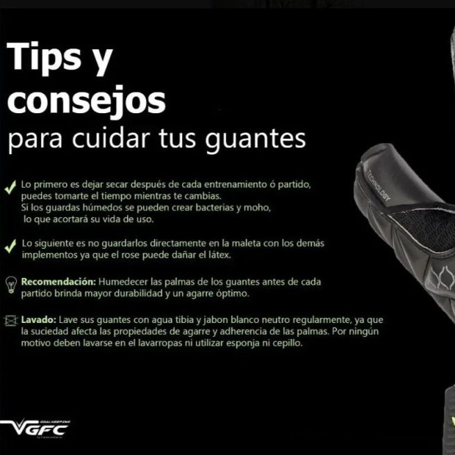 Guantes de arquero Vgfc Thunder Blue Negativo Profesional 2023 Adulto