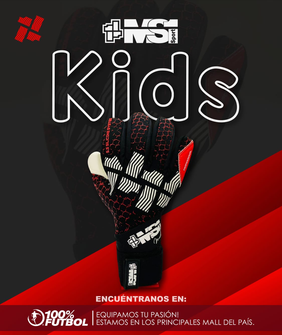 Guantes de arquero MS1 Negative Mundial RJ 2023 Nio