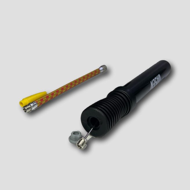 Bomb??n Doble Acci??n Vasen con accesorios Negro Premium