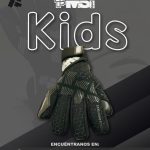 Guantes de arquero MS1 Negative Mundial Kids Negro 2023 Nio
