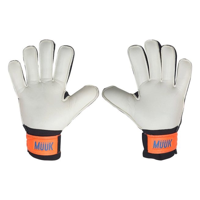 Guantes de Arquero Muuk Negro/Naranja Adulto