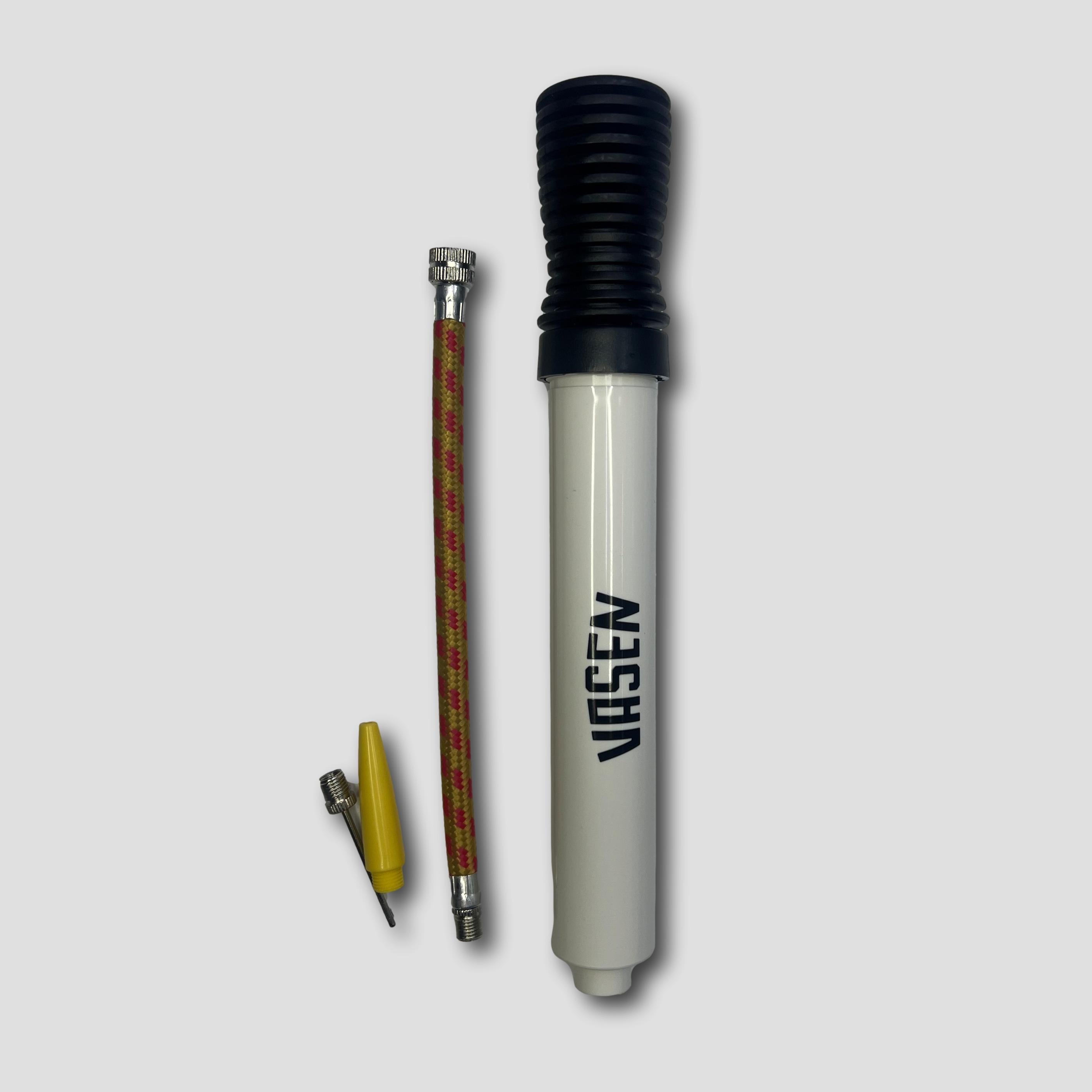 Bomb??n Doble Acci??n Vasen con accesorios Blanco Premium