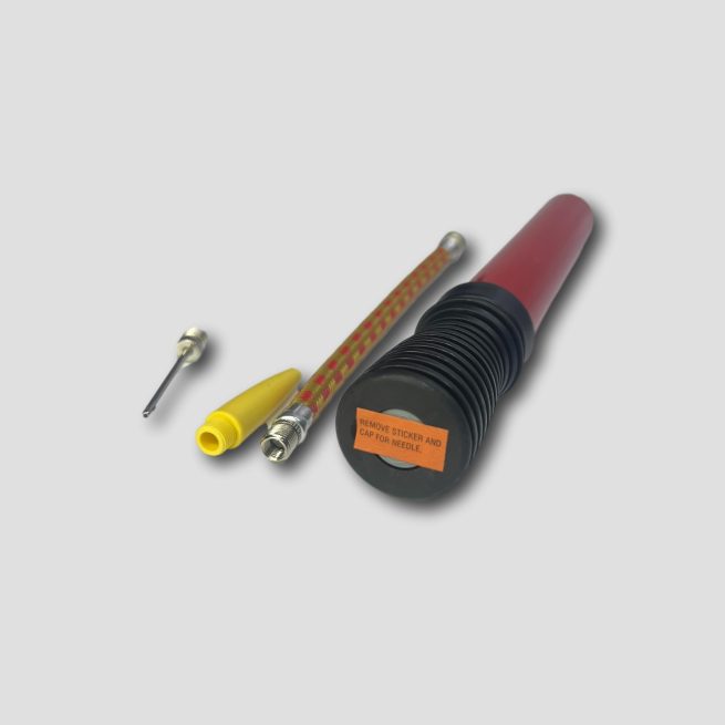 Bomb??n Doble Acci??n Vasen con accesorios Rojo Premium