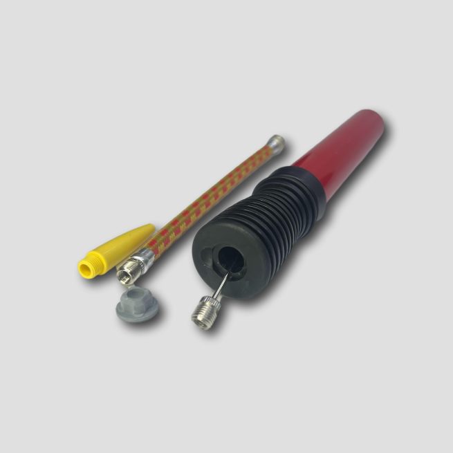 Bomb??n Doble Acci??n Vasen con accesorios Rojo Premium